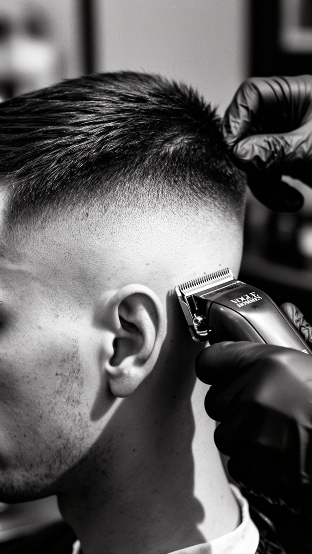 The Village Barber Shop chair